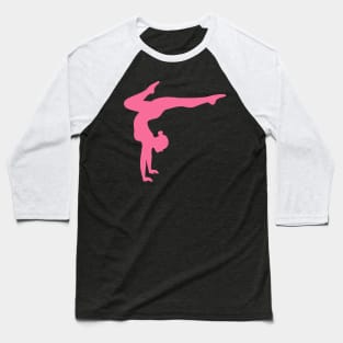 Pink Acrobatic Baseball T-Shirt